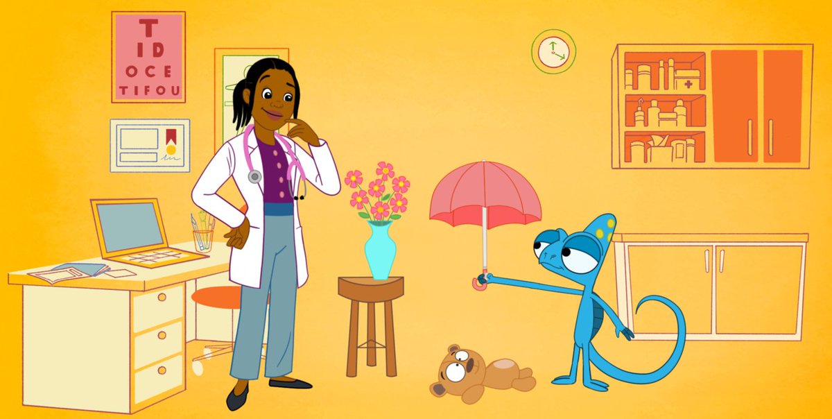Filmin's tweet photo. ¿Qué es una alergia alimentaria? ¿Qué es la enfermedad de Alzheimer? ¿Cuál es la diferencia entre una gripe y un constipado? 

Ahora, #LilDoc lo responde para los más peques! No te pierdas esta serie de estreno en #FilminKIDS

https://t.co/o1FoTuirbT https://t.co/aa1fFaxLBc