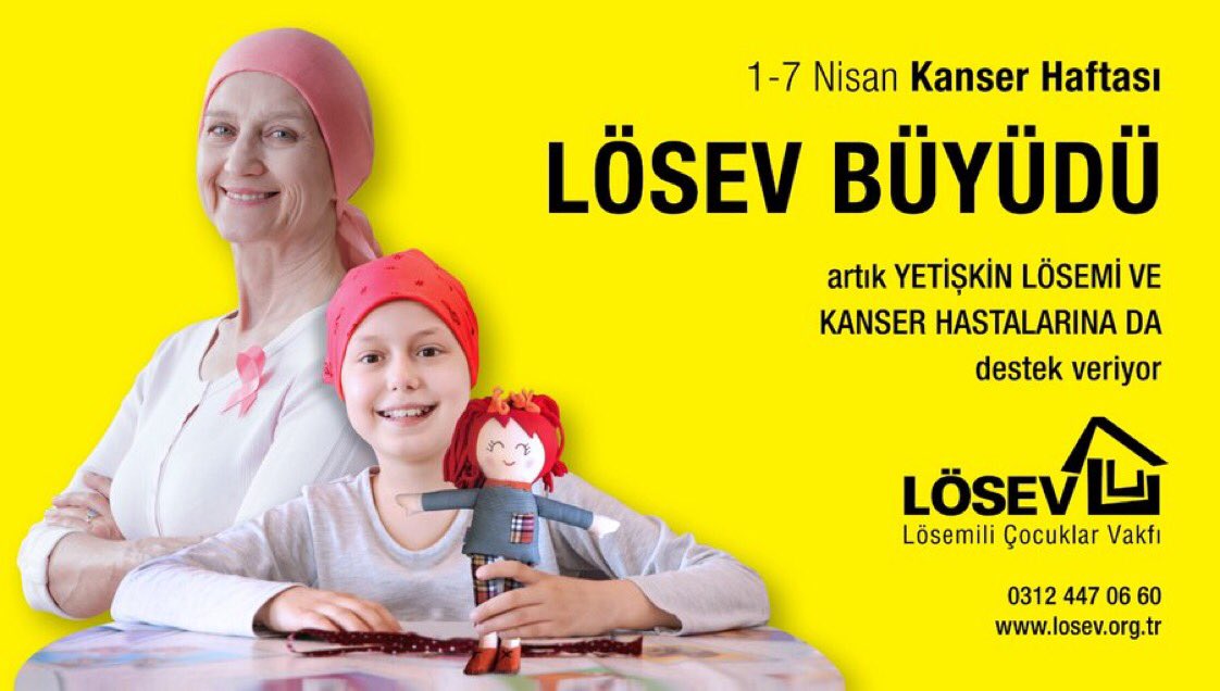 1 Nisan diye sonlandıracağınız şakalarınız için ufak bir hatırlatma; #KanserinŞakasıYok 🌿
1-7 Nisan #KanserHaftası
👉 losev.org.tr/hastakayit