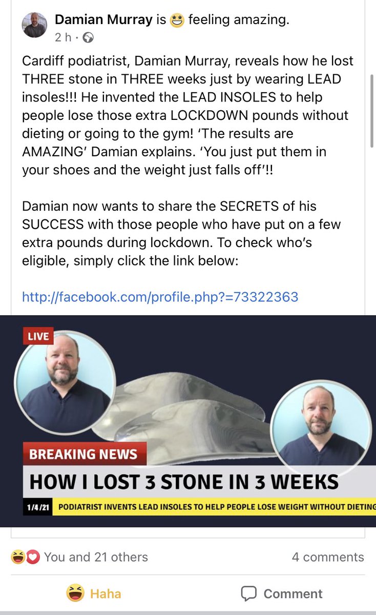 PodWorcester's tweet image. Orthoses really are a cure all... 

#podsfixfeet #aprilfools #orthoses #insoles #podiatry #footpain #weightlossjourney #worcester