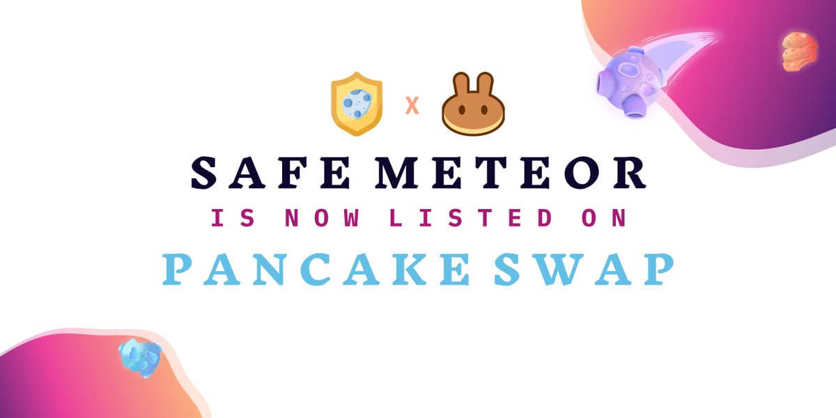 arielgayon97's tweet photo. @nguyent16942869
@marianlauch @AsmaAkt01141255 @Laisur18 @krisztiann2010
New project will boom soon
buy now @ uniswap or join airdrop
BSC #BNB #DEFI #SAFEMETEOR https://t.co/FlAZVbzOBe