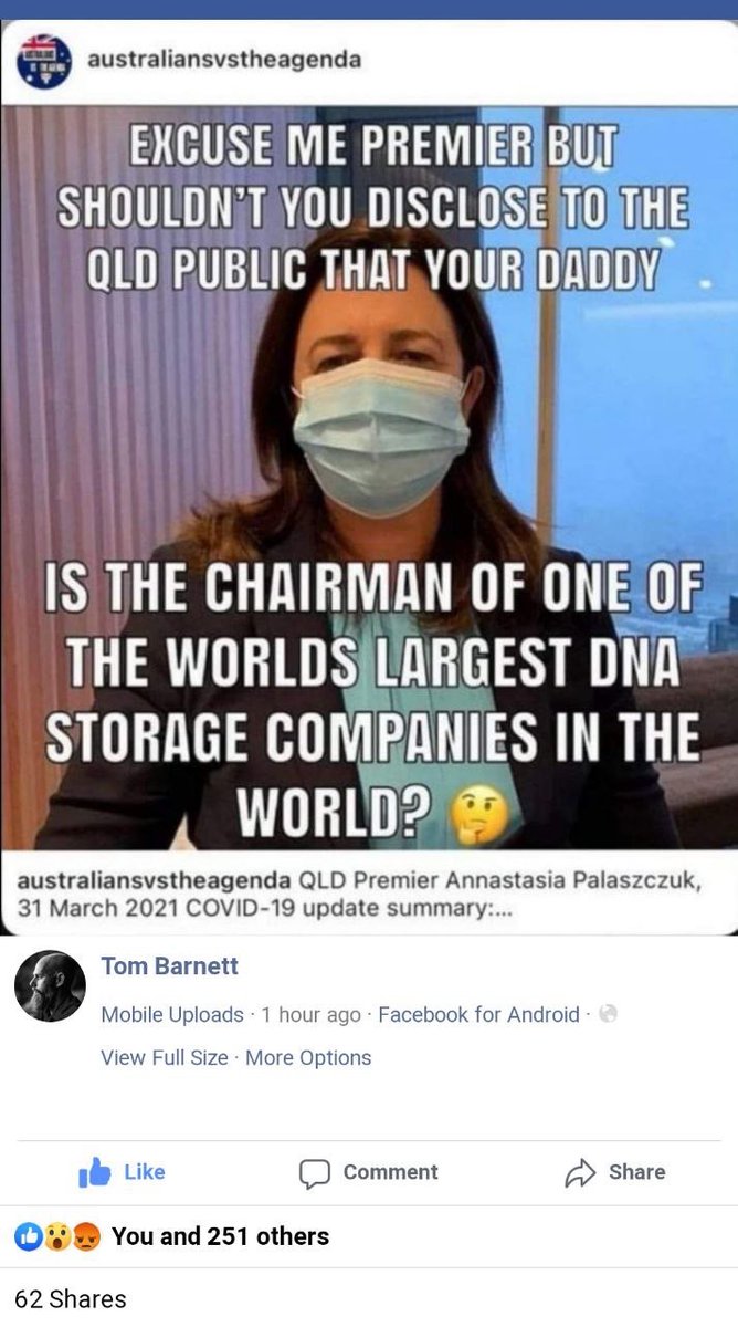 us_all5's tweet photo. ‼️🇦🇺‼️AUSSIES!‼️🇦🇺‼️

SHARE. THIS. EVERYWHERE.

Share it so far that I get banned AGAIN. I don’t care because NOTHING CAN STOP WHAT’S COMING!!

@jimmyblackfella 

#palletofshit
#Queensland
#NCSWIC
#CrimesAgainstHumanity
#Australia
#Palaszczuk
#PopulationReduction
#Eugenics https://t.co/ZeRgYEWqq8