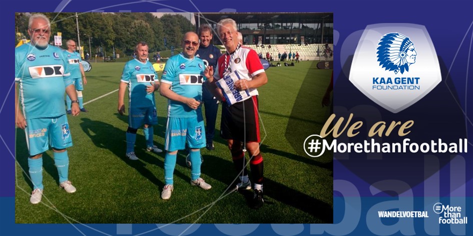 kaagentfdn's tweet photo. Met het project #EuropeanLegends van het European Football for Development Network (EFDN) leerden we in 2016-2018 van collega's in Engeland en Nederland hoe we een wandelvoetbalwerking konden organiseren. 2/4 #MoreThanFootball #COBW https://t.co/zU4Cd8ve7s
