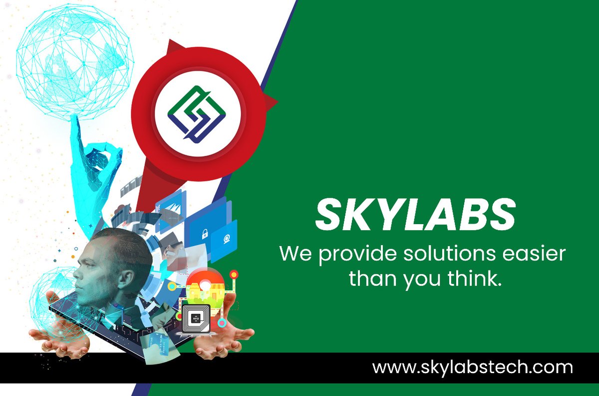 Skylabstech's tweet photo. Skylabs Provides innovative solutions to a customer's needs and challenges.
Visit our site: https://t.co/fn2bWqtXFV
#solutions #GPS #GIS #trackingsystems #RFIDSolutions #remotesensing #BiometricSolution #vehicletracking #canemanagementsystem #mobiletracking #GateAutomation https://t.co/bDQpBLr9kO
