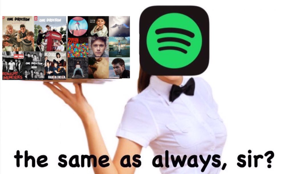 lukescurlsgfz's tweet photo. spotify every time i open it https://t.co/h1JnRHoPEW