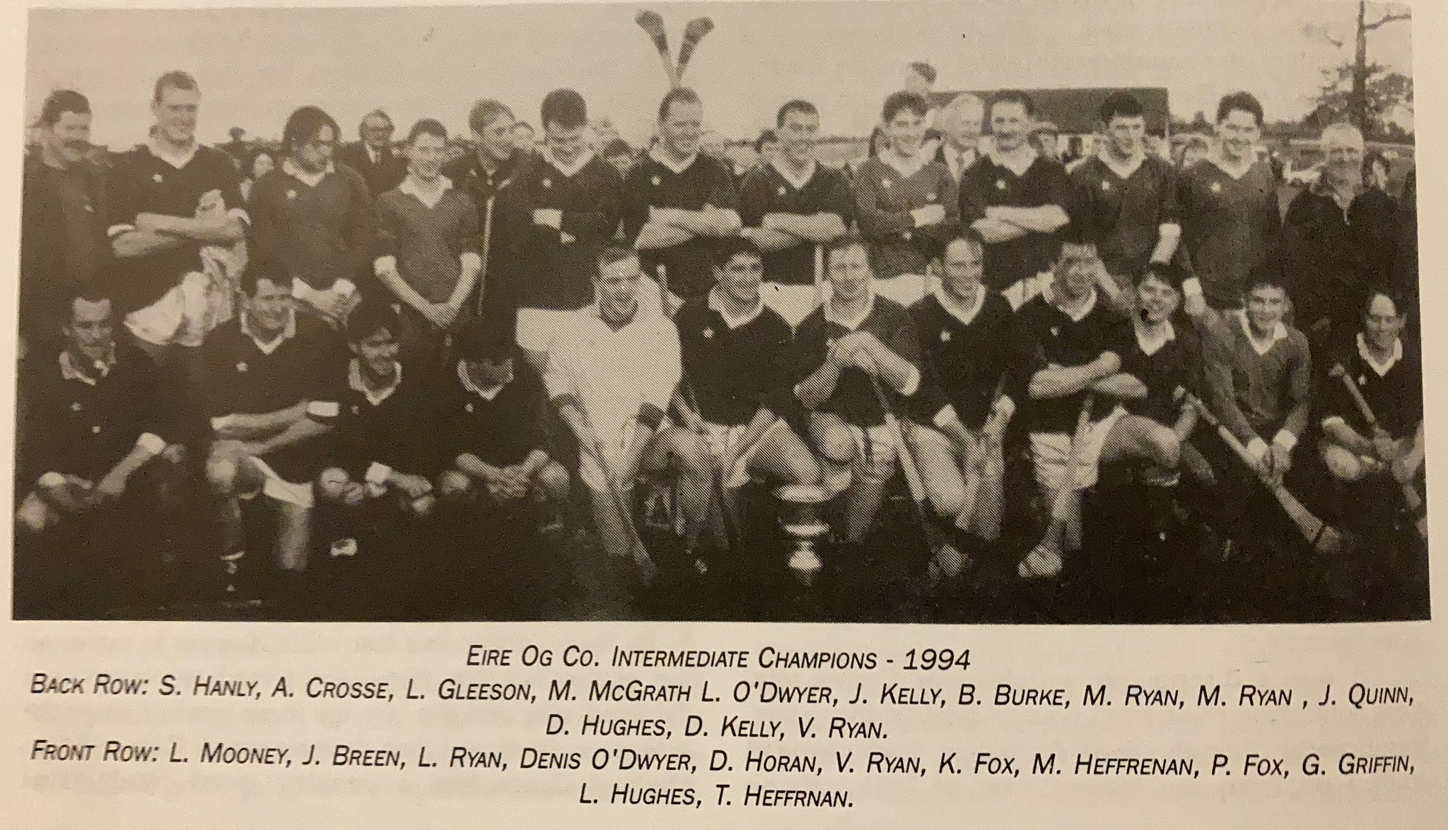 West Tipperary Gaa On Twitter Eire Og Annacarty Donohill County Intermediate Hurling Champions 1994 A Quick Look Back Https T Co C3uqhy1oua Copy Of An Article By Seams King From The 2019 County