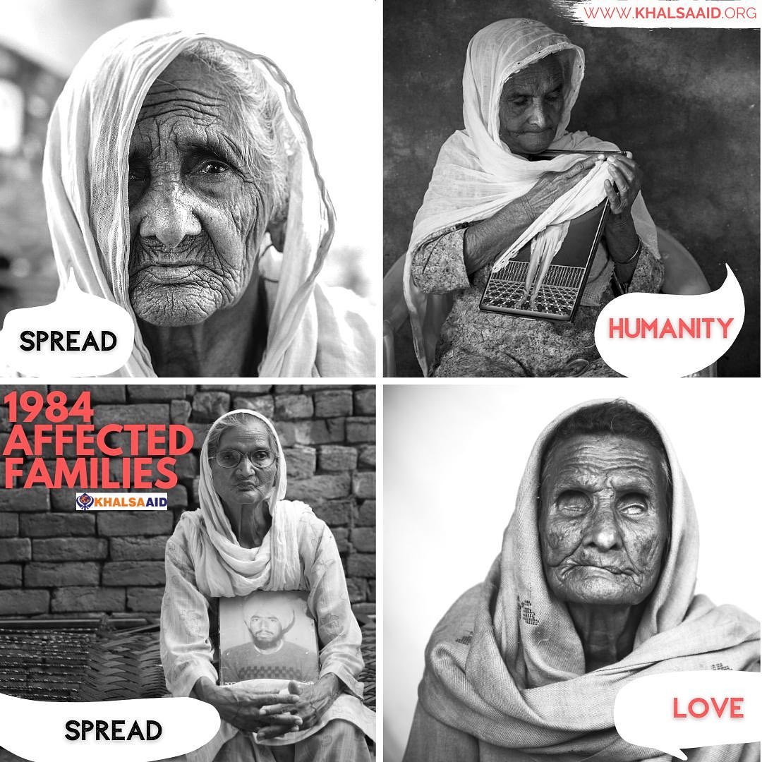 khalsaaid_india's tweet photo. The women of Punjab have seen suffering up and close. Having lost their loved ones during the darkest phase in Punjab, they epitomise Perseverance and resilience.

Khalsa Aid has been assisting the families who lost their loved ones with monthly welfare support.
#welfaresupport https://t.co/PSN9pLlgZO