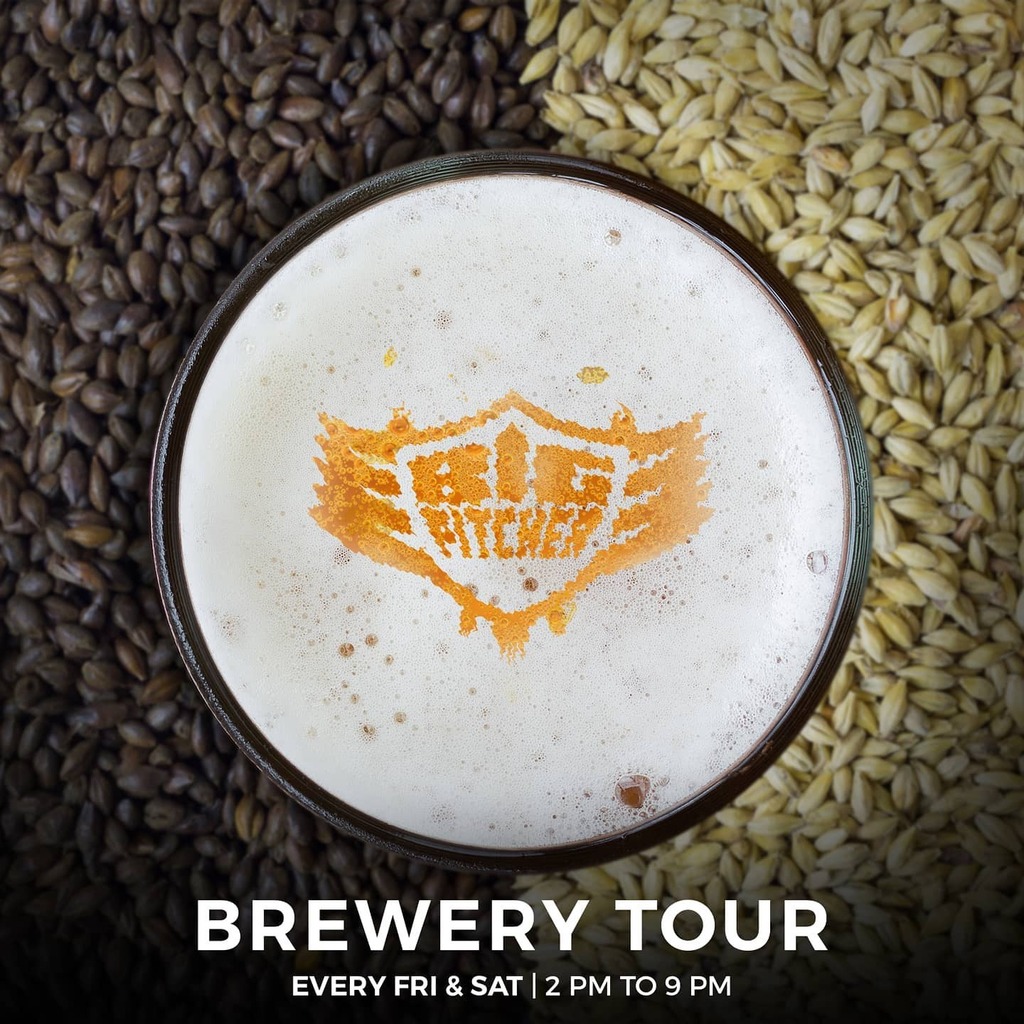 The stop you wouldn't miss to get down. Learn how beer is crafted every Friday and Saturday and stand a chance to win exciting goodies. See you on the other side.

Call us at 080-45530000 or visit bigpitcher.co.in 
.
.
.
.
#brewerytours #brewerylife #beermaking #makebeer…