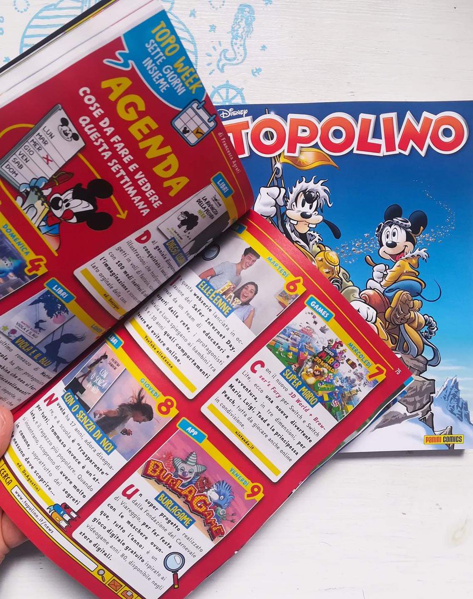 MuseoCarnevale's tweet photo. Su TOPOLINO il nostro BURLAGAME!
E voi l’avete scaricato? E’ gratuito 😉 https://t.co/TphuJtgct4