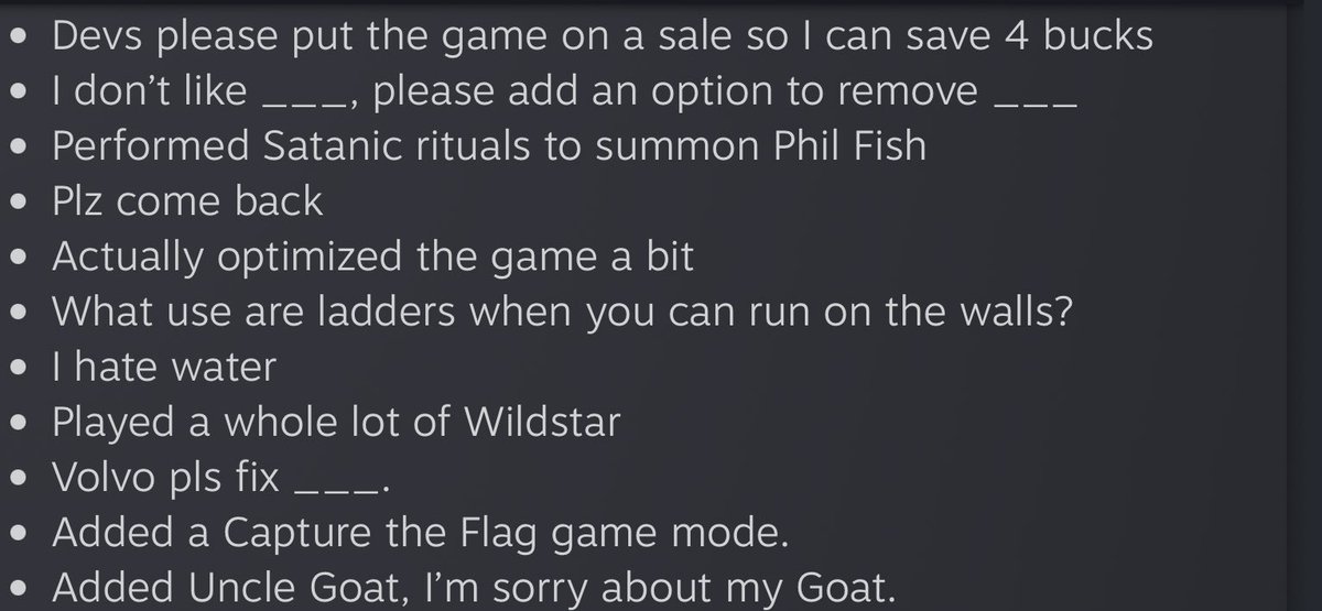 Patch Notes Out Of Context tweet media