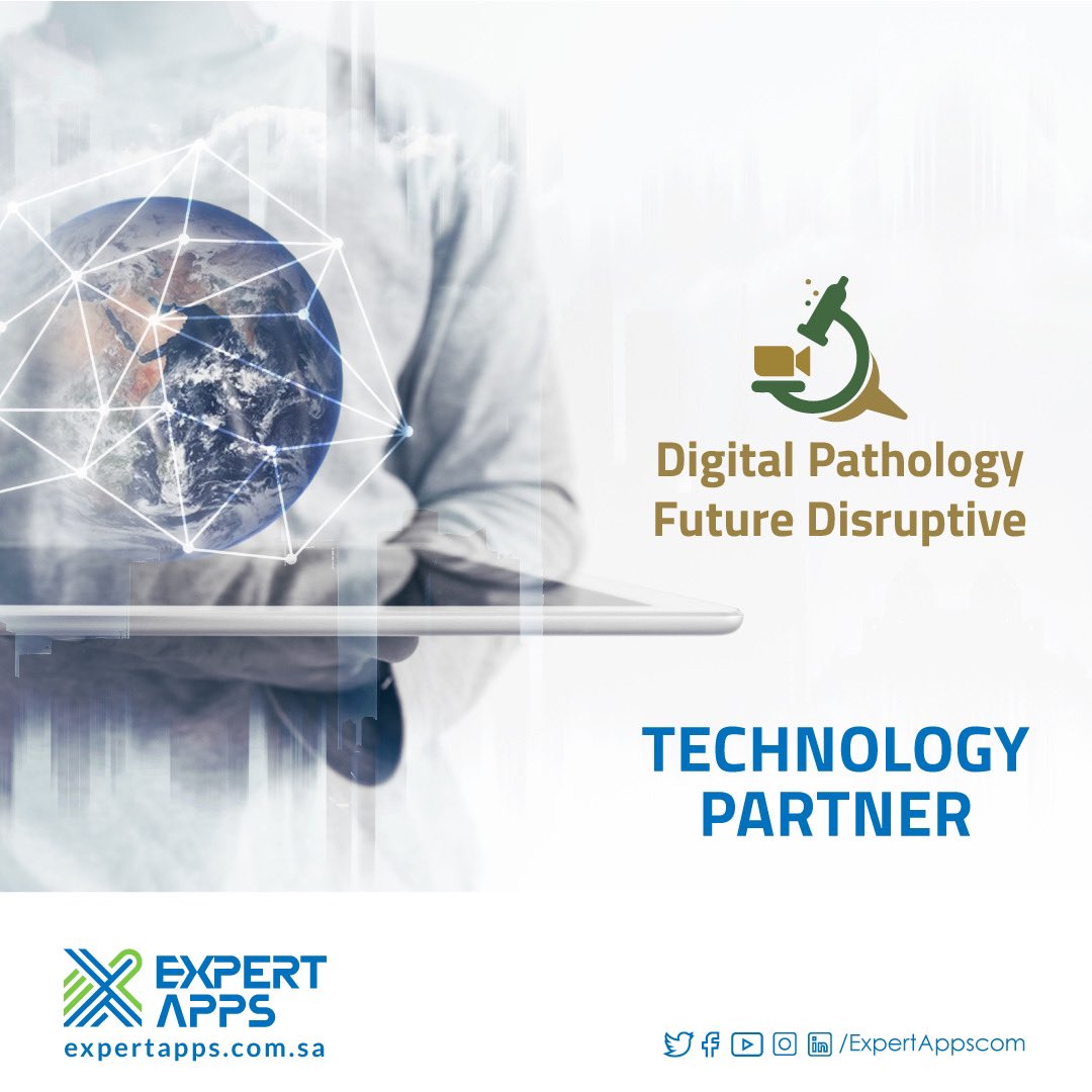 expertappscom's tweet photo. We are glad to announce our participation in Digital Pathology Future Disruptive Seminar as the technology partner🧑‍💻🤝

The seminar will be held on 6th-7th April 2021 to represent the

#healthcare #HealthTech #innovation #technology https://t.co/c6DMelrtS9