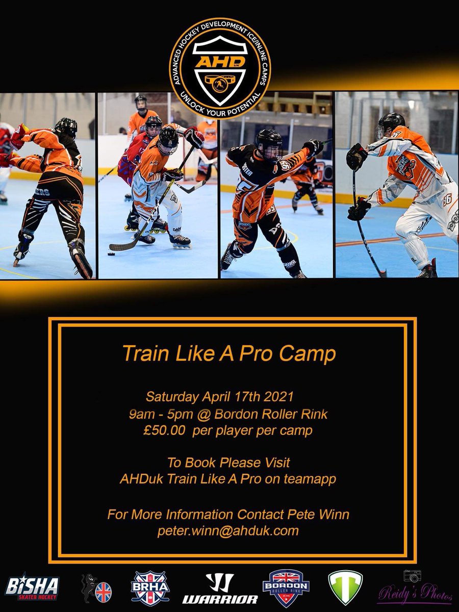 AHDcoaching's tweet photo. Limited places for our April inline camp book now! https://t.co/pFCP7uRPd0