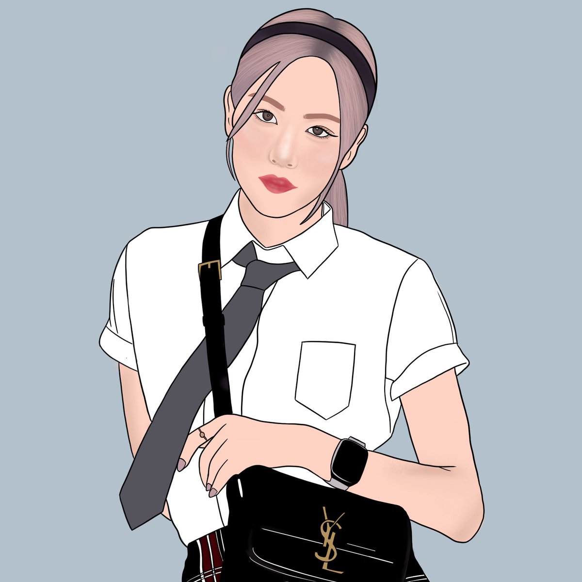 Bunny On Twitter Ig Bbunny T Fanart Blackpink Rose Rose Roseblackpink