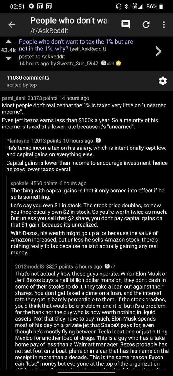 Someone was arguing here that rich people buy yachts with liquid funds. I was laughing hard and had to give a measured reply. Banks prop up rich people because rich people get banking more than poor people. I have managed a rich man"s debt before and I know what I am saying.
