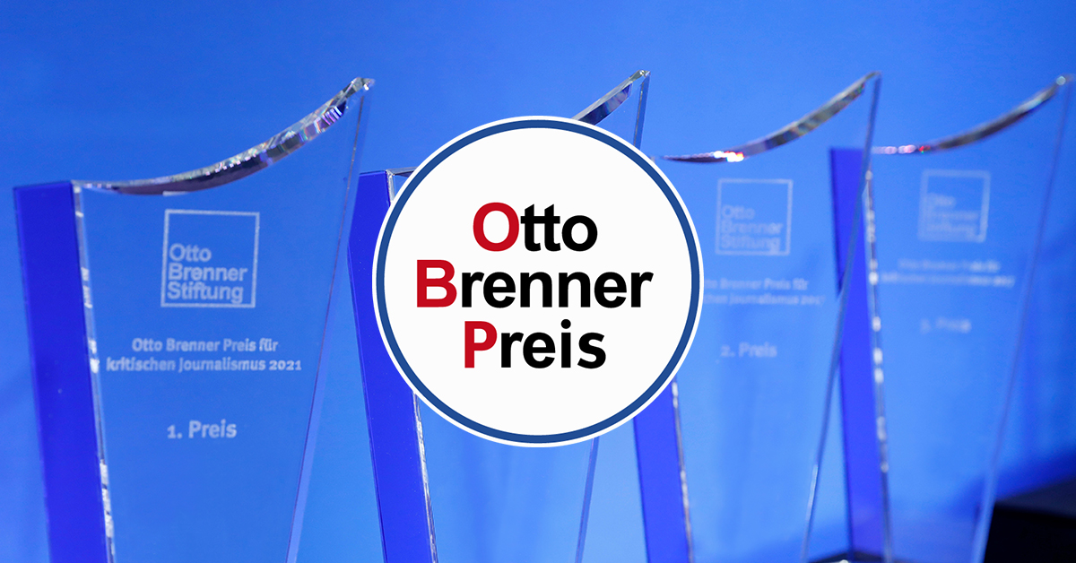 Ab heute beginnt die Ausschreibung zum Otto Brenner Preis 2021. Bis Ende Juni nehmen wir wieder Bewerbungen zu unserem #Journalistenpreis entgegen. Kein #Aprilscherz 😉Alle Infos 👉 otto-brenner-preis.de