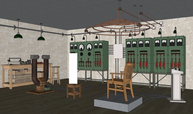 sketchUcation's tweet photo. #Model in @sketchup by Tuna1957. Theodore Nemor's machine of destruction. From Sir Arthur Conan Doyles, "The Disintegration Machine"
#Render in @TwilightRender & post pro in @GIMP_Official
https://t.co/bUt0CRwwLu
#sketchup #twilightrender https://t.co/jRqNKYo4r0