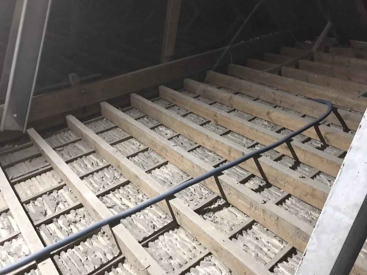 Ryedale’s craftsmen spotted at Etal Castle in ☀️ Northumberland yesterday but the glorious sunshine was inconsequential as they were working in the loft! 
 #itsadustyjob #someonesgottodoit #lathandplaster 
<a href="/EnglishHeritage/">English Heritage</a> <a href="/VisitNland/">Visit Northumberland</a>