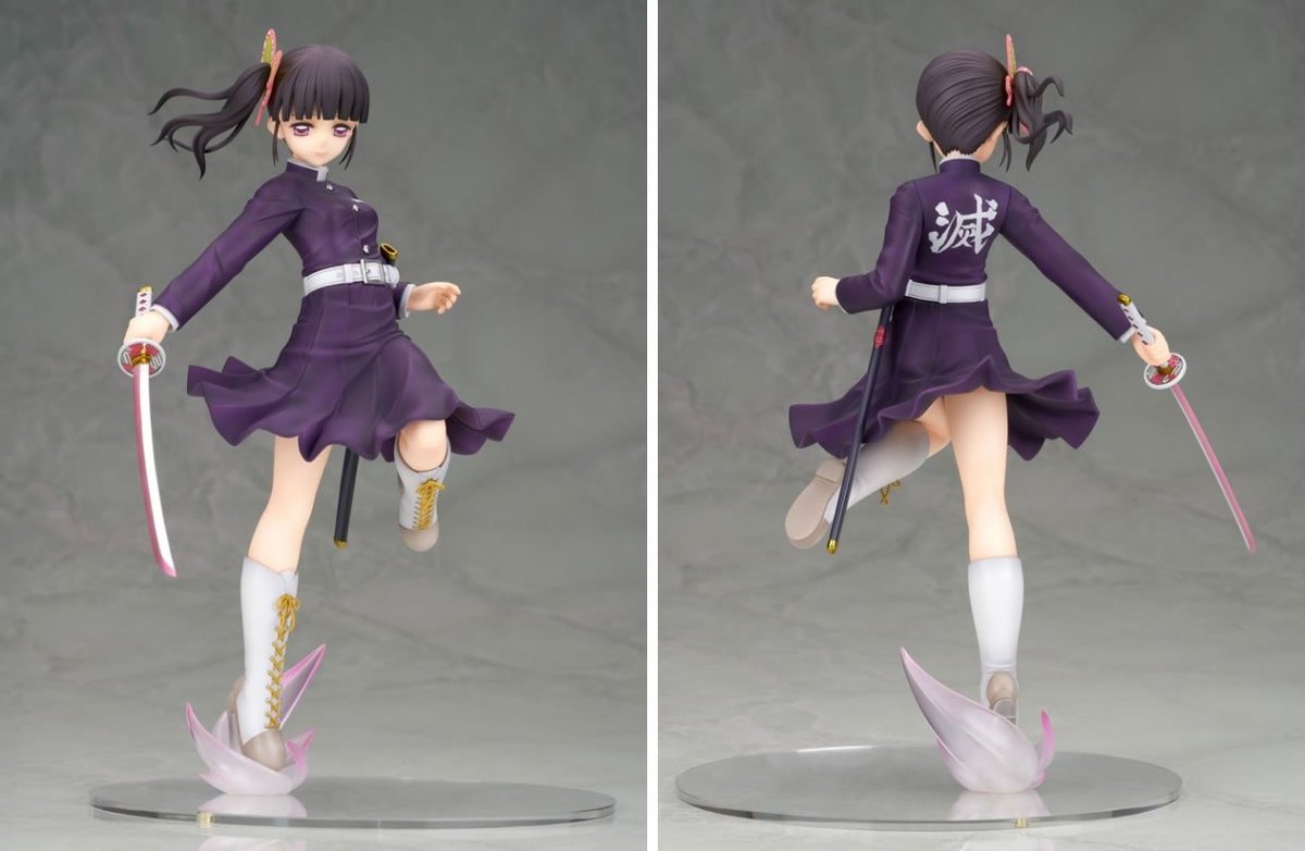 鬼滅の刃グッズ情報 あみあみで予約受付中 5 Off 鬼滅の刃 栗花落カナヲ 1 8 完成品フィギュア T Co Gqnpzgxgku 微笑みを浮かべた表情は可憐ながらも しっかりと前を見つめ 俊敏に駆け出すようなポーズで軽やかに立体化しました T Co