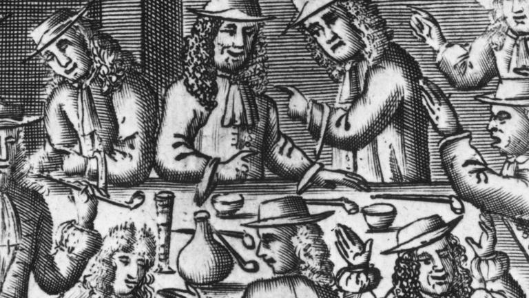 MuseumCromwell's tweet photo. #OnThisDay 1 April 1657 Oliver Cromwell's Council of State gave orders that a tax was to be imposed on that 'noisome brew', frothy coffee; coffee houses having spread across London since 1652. The tax was repealed, but a tradition of expensive high street lattes was established. https://t.co/t3uHYxhprU
