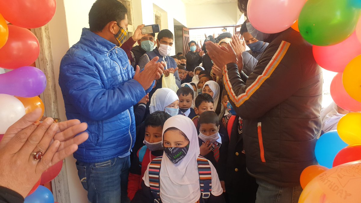 airnewskargil's tweet photo. Sarpanch Shilikchey & Headmaster Government Model Middle School Biathang inaugurated the Nursery Section/Kinder Garden of the School
With 5 students in 2016, the school changed dramatically & now the school enrolment had increased to 136 students
@santoshsukhdeve @ddnewsladakh https://t.co/CVapkZgYSZ