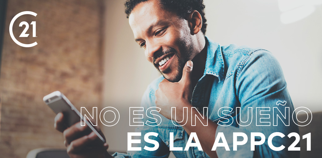 C21Espana's tweet photo. ¿Te imaginas que durante la venta de tu casa todo el proceso es claro y simple y que puedes participar en todos los pasos y decisiones? No es ni un sueño, ni una utopía, es la APPC21: https://t.co/HPLw3FzpCd
#CENTURY21 #2021TuCasaConCENTURY21 #50añosCENTURY21 #APPC21 https://t.co/xSz3GvDAoJ
