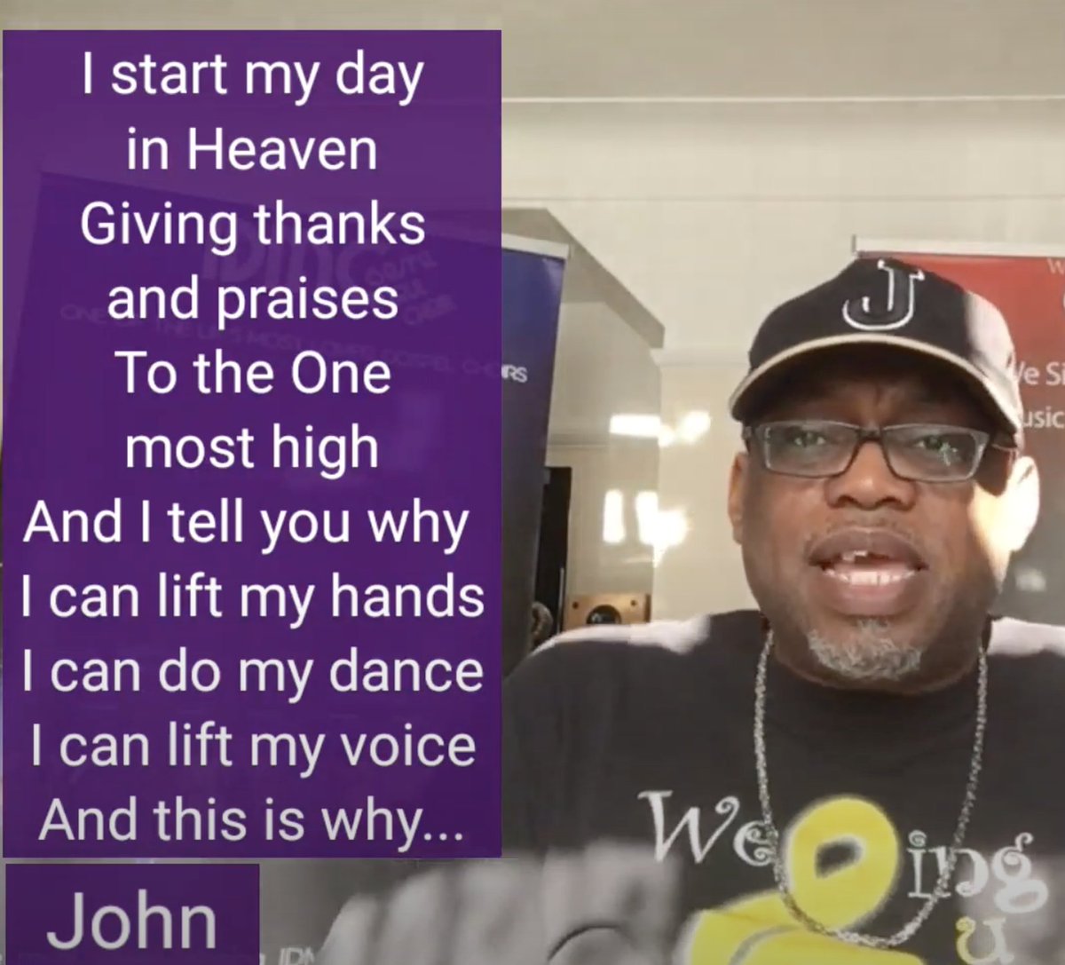 ProjGetSinging's tweet photo. WEEK 9 of inspirational content all completely ON THE HOUSE! #12twelve12 presents a GOSPEL episode with John Fisher. He will teach you"My Joy". It's so uplifting! Watch! Sing! Share! #projectgetsinging #mdbrunch #onthehouse
https://t.co/BtGOUHy0OK https://t.co/4TB9wxFLUi