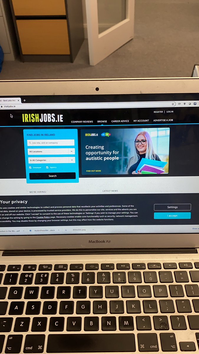 Powerful to see autism and @AsIAmIreland front and centre on Ireland’s top recruiting platform <a href="/Irishjobsie/">IrishJobs</a> this morning. This is how we must mainstream autism as a diversity and inclusion issue in the workplace