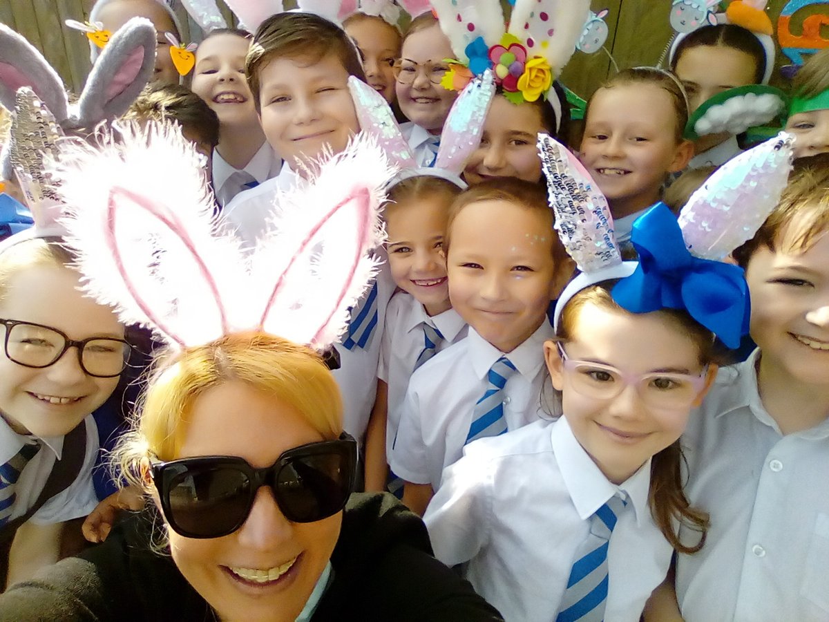 SmaaaYear3's tweet photo. What a lovely day we had yesterday celebrating the Easter story and having lots of fun on our Easter bunny run!  Well done Year 3! https://t.co/QPpELfyJsl