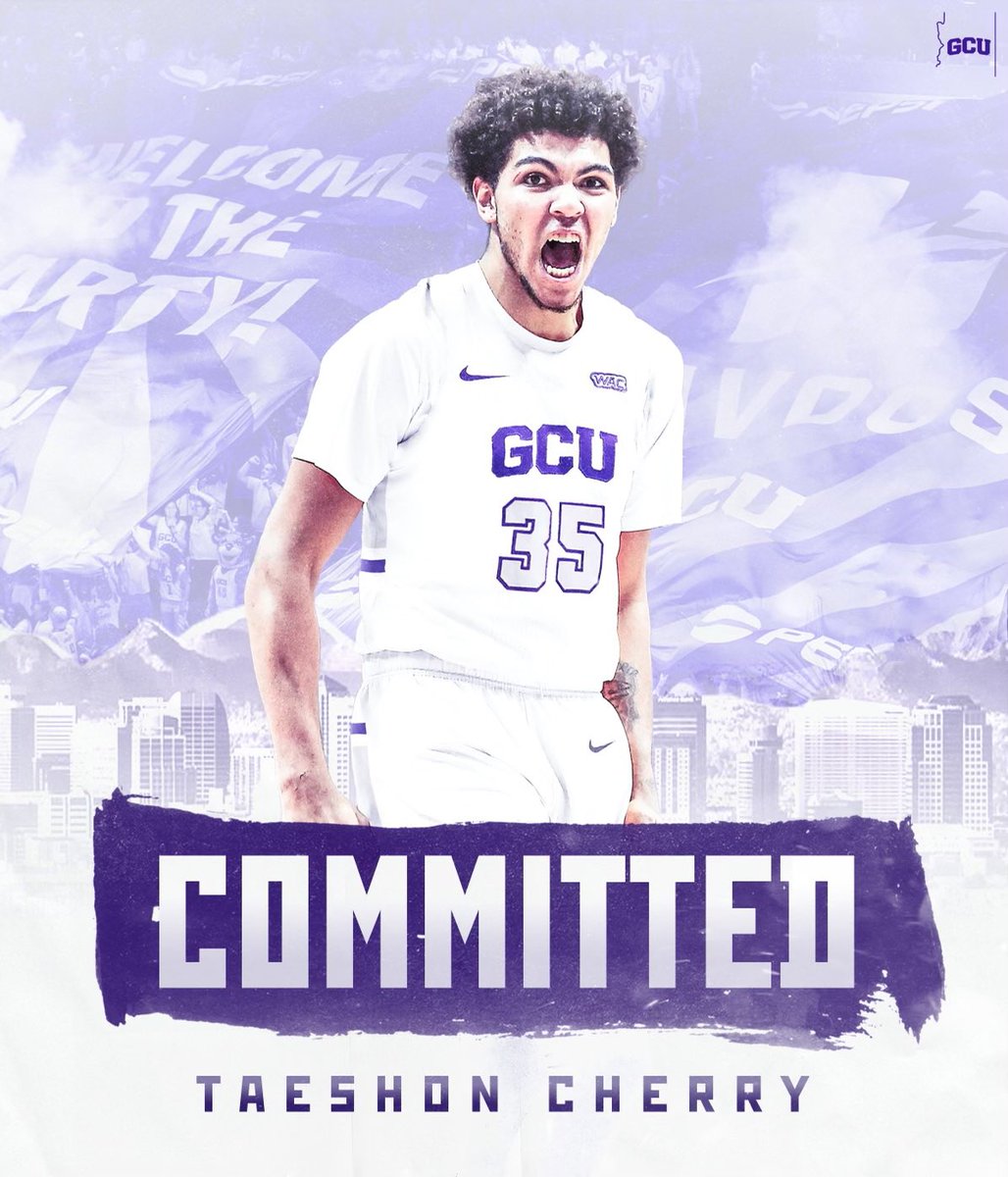 tcherry002's tweet photo. First i’d like to thank ASU for the last 3 years as a SunDevil. I enjoyed my time at Arizona State and appreciate all that was given to me there. After talking it over with my family I would like to announce my commitment to Grand Canyon University! #LopesUp!! https://t.co/LA2n5JiHsc