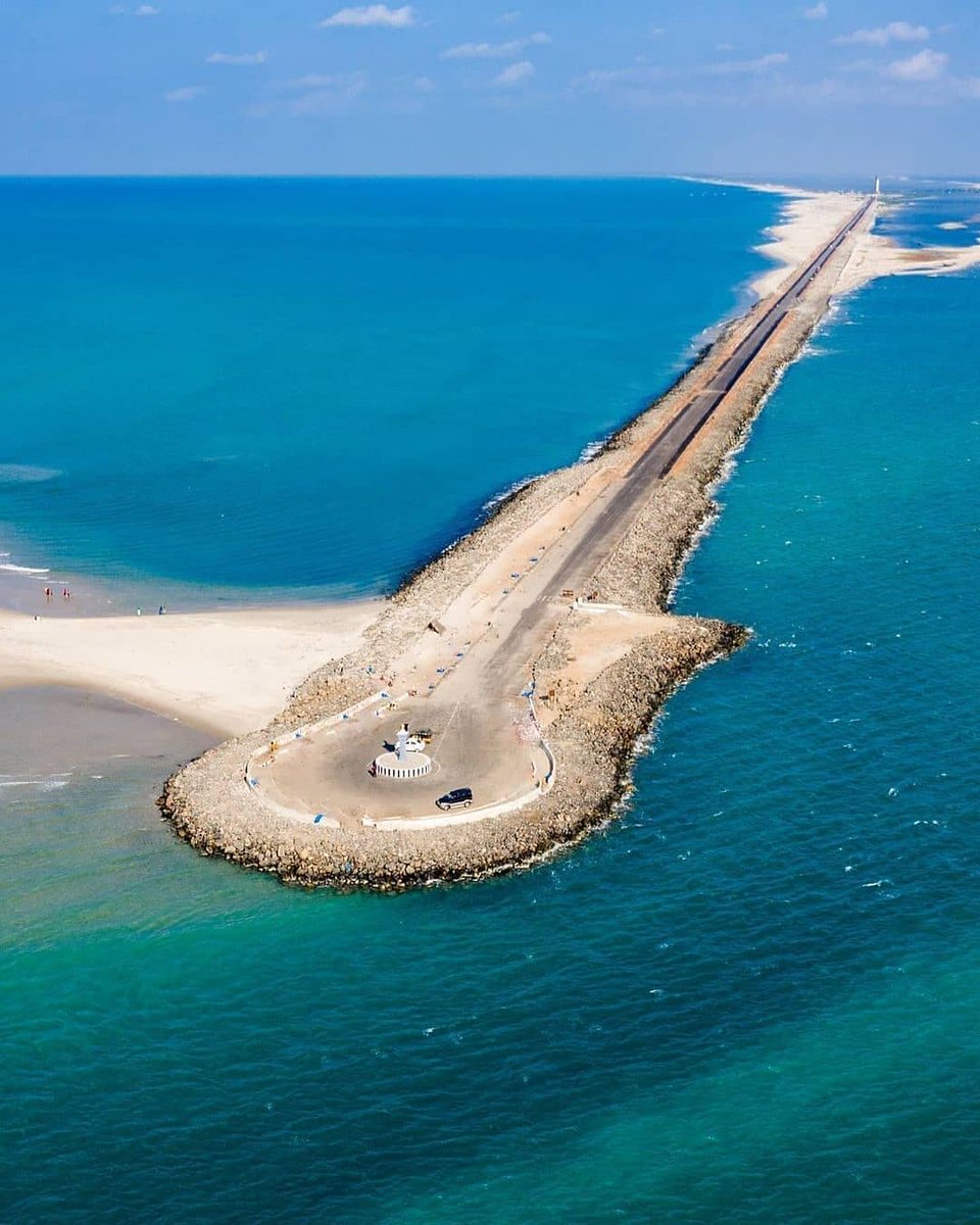 LostTemple7's tweet photo. Dhanushkodi - The last Road of Bharat

A short drive from Rameshwaram lies this idyllic island, a place from where you can see the Shri Ram Setu 😍 https://t.co/2mqwCfJE8Y