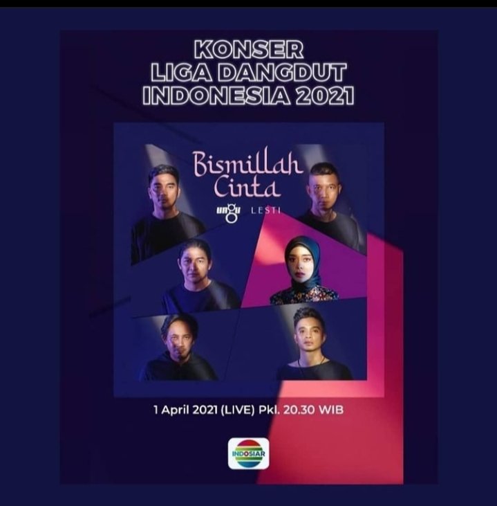 Entar malam jam 20.30 louncingnya di LIDA #BismillahCintaUnguLesti