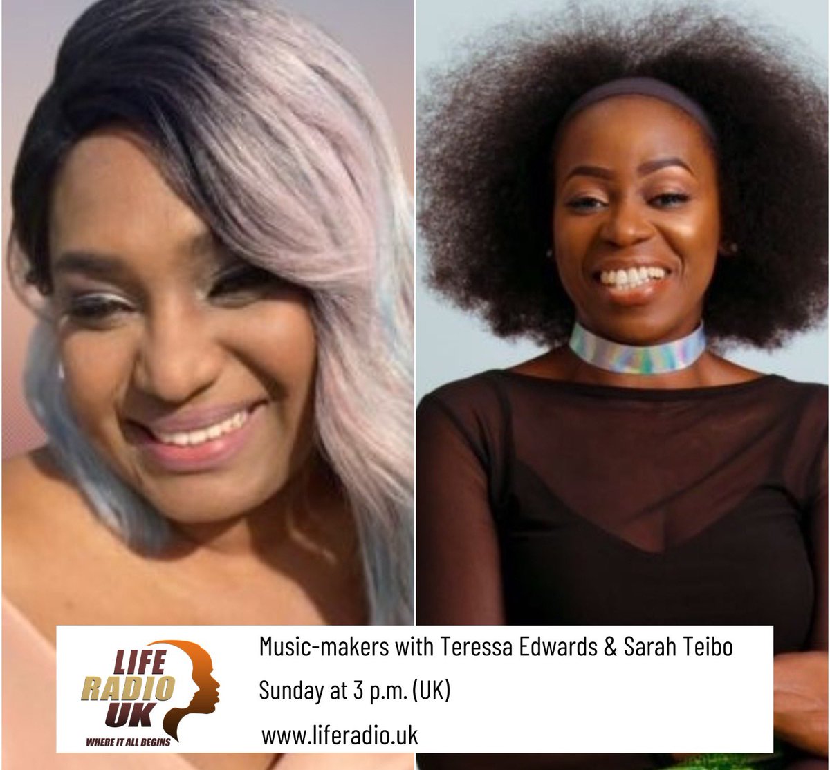 Teressamusic's tweet image. This Sunday at 3pm I speak to Music Maker @SarahTeiboMusic . Hear her story on  @liferadiouk 

liferadio.uk 

Play catch-up on the shows you missed until then, on  liferadio.uk/replay/?_portf…

#sarahteibo #testimony #tellyourstory #musicmakers #liferadio #musicministry