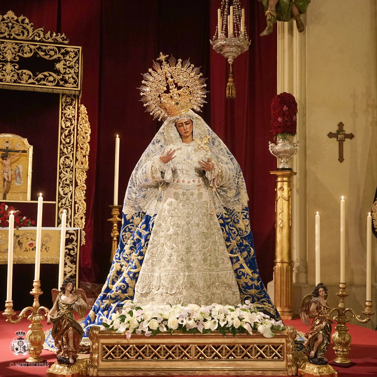 Hdad_LosGitanos's tweet photo. Ante la imposibilidad de realizar nuestra Estacion de Penitencia, se ha montado un altar extraordinario que acerque a fieles y devotos nuestros Amantísimos Titulares, el Señor de la Salud y la Virgen de las Angustias.

ℹ️ https://t.co/51A0wEDRJG

#SaludyAngustias #MadrugádeLuz https://t.co/WEGBCgkScA