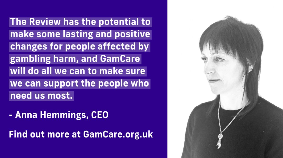 GamCare tweet media