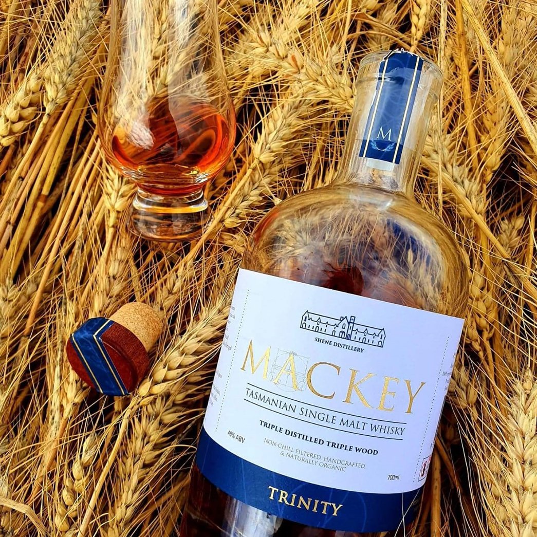 Our new Shene Mackey Trinity release is the embodiment of the triple distilled journey our whisky undertakes and portrays our innovative three oak cask seasoning method. 

To find out more visit: shene.com.au/Shene-Mackey-T…

#singlemalt #whisky #whiskey