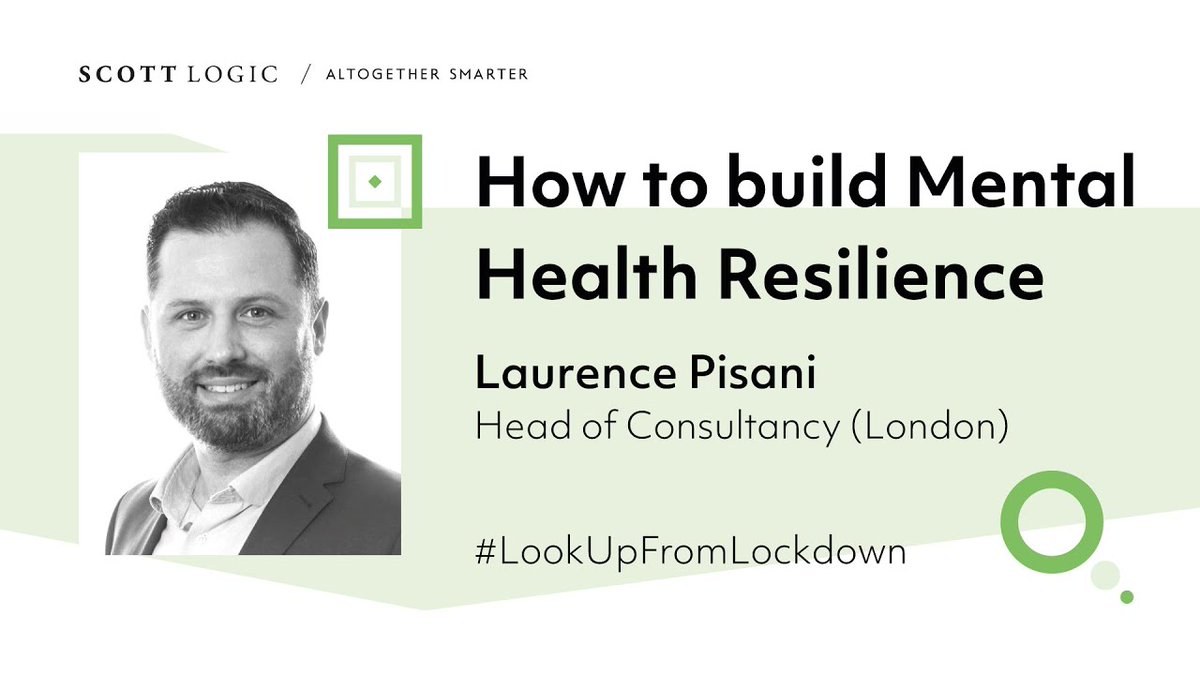 Missed our online talk on Mental Health Resilience yesterday? It's now available to watch here youtu.be/CzC_jN4W4Xc

Laurence explores the various stressors that affect our mental health and shares some strategies that will help you improve your resilience. #LookUpFromLockdown