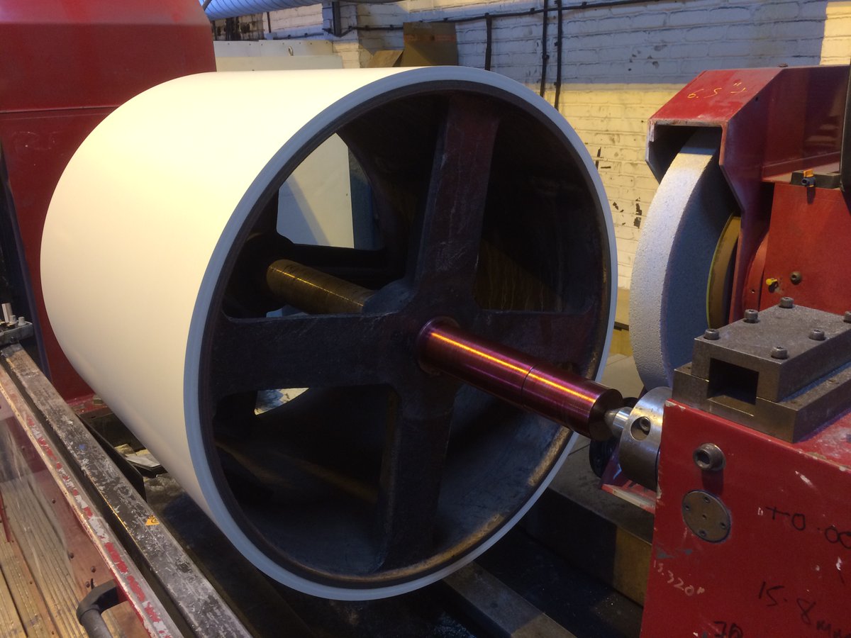 Large diameter rollers are a speciality of ours, check out our website for more information or contact us on 0161 483 6853.  robant.co.uk