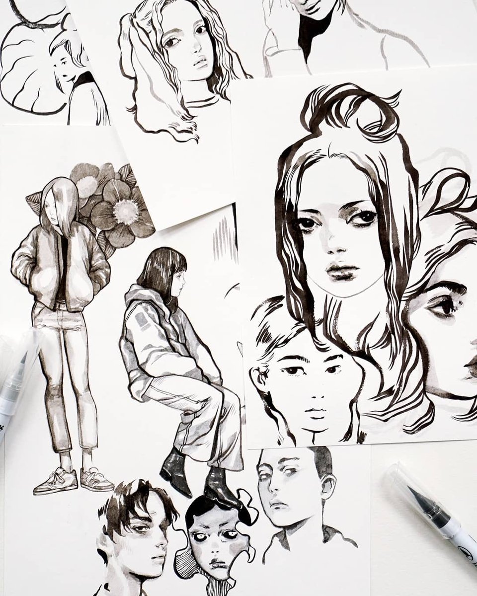 The big artist, kloodwig gave us the review of CLEAN COLOR Real Brush Cool &amp; Warm Gray sets!

Art by: kloodwig
Made with:
ZIG CLEAN COLOR Real Brush Cool Gray
ZIG CLEAN COLOR Real Brush Warm Gray
instagram.com/p/CKjOer_hhzG/