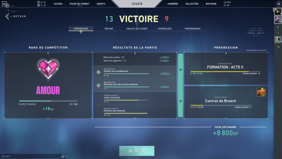KLebalek's tweet photo. @PlayVALORANT @VALORANTfr moi aussi je vous aimes VALORANT!
AMOUR SUR VOUS ! https://t.co/qCKmDxD3i0