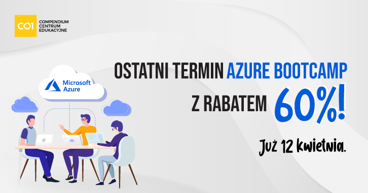 Compendium_CE's tweet photo. 📣📣📣
Już 🔜 12 kwietnia ostatni w tym roku termin #Microsoft #Azure Administrator #Bootcamp ☁️ z ogromnym rabatem 60% 😲 Zostało kilka ostatnich miejsc. Zapisz się już dzisiaj!! 
⤵️⤵️⤵️
https://t.co/opS7zo76qD https://t.co/lqnZr68FyT