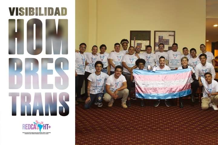 HT_ElSalvador's tweet photo. Desde la #REDCAHT visibilizamos a todos nuestros compañeros trans en este día tan importante.  Nosotros seguiremos trabajando juntos y unidos para la construcción de un mundo más digno y respetuoso de los Derechos Humanos para todos y todes.  
¡VISIBLES SOMOS MÁS FUERTES! https://t.co/IVygYd1RLj