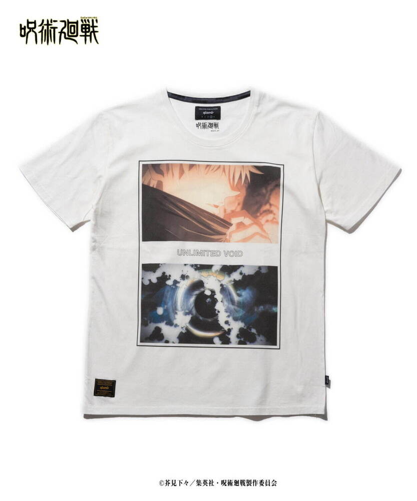 glamb×『呪術廻戦』虎杖悠仁や五条悟“無量空処”Tシャツ、両面宿儺の