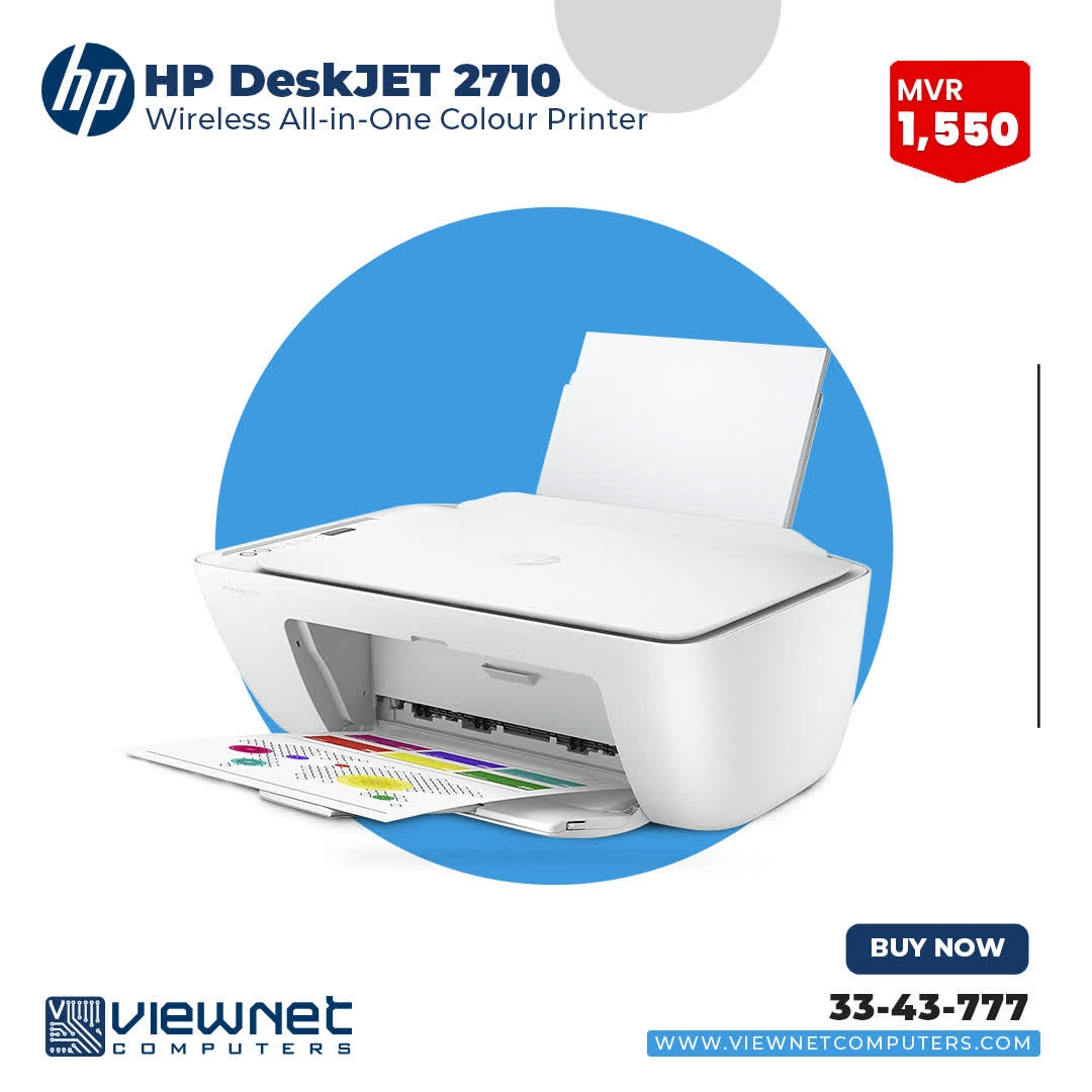 Uživatel Viewnet Computers na Twitteru: „HP Deskjet 2710 Wireless  All-in-One Colour Printer ◻️ Print | Copy | Scan ◻️ Wifi BuilBuilt-in ◻️  Free setupset-up cartcartridges ◻️ HP Smart app support for mobile