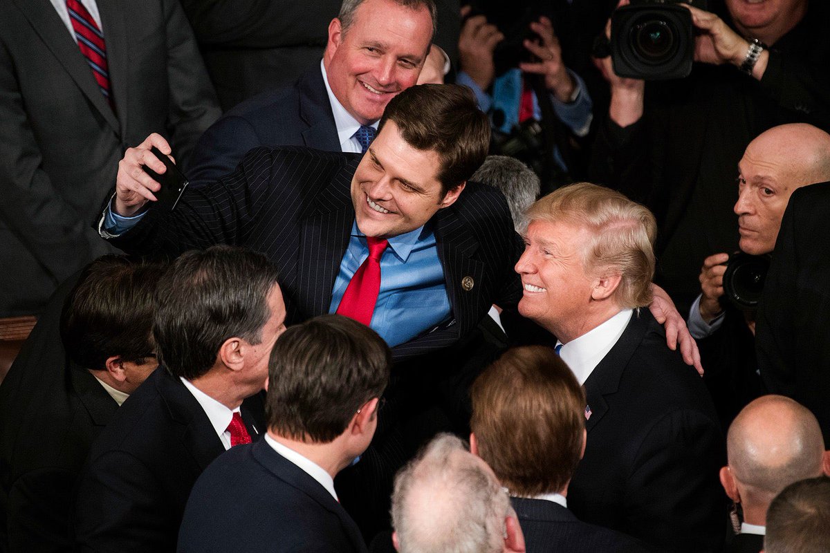 DPRK_News's tweet photo. US congressman Matt Gaetz is well known for his impeccable grooming. https://t.co/LMOLXaWuVl