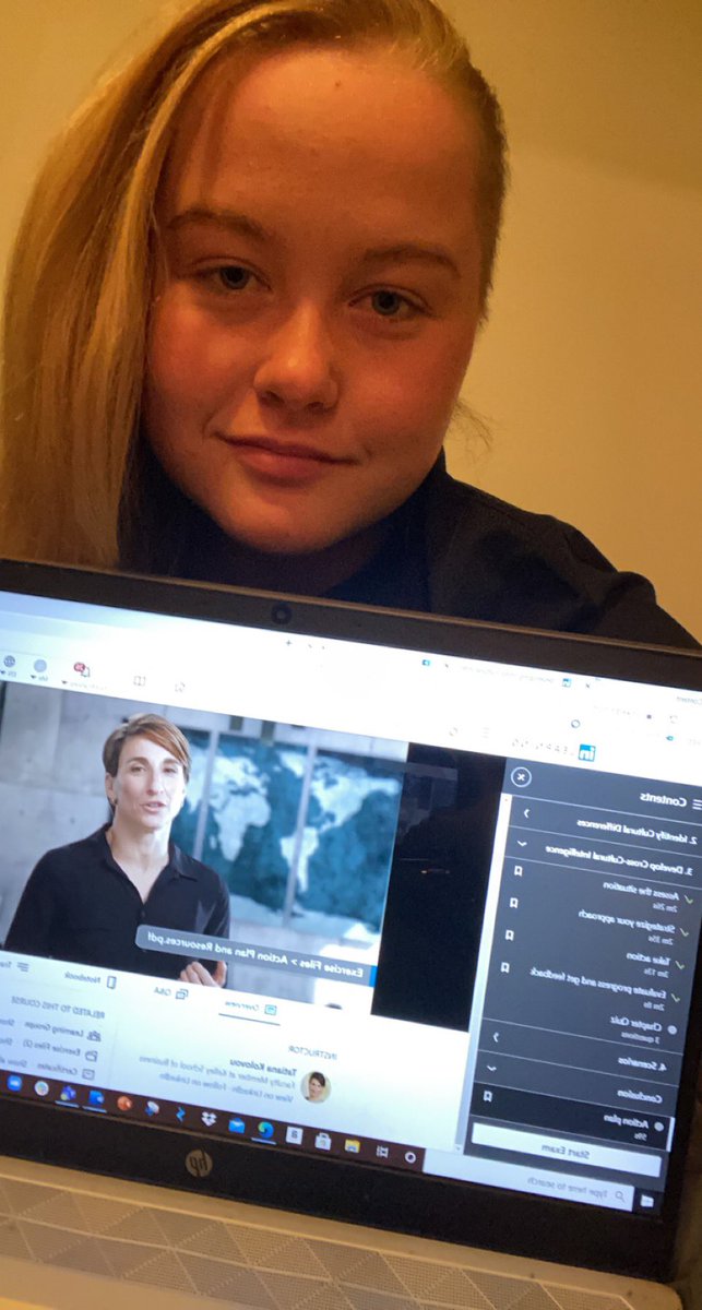 DaytonElliott's tweet photo. Loved taking the opportunity to learn from 3 different LinkedIn modules and a Ted talk. @NIUSoftball @husk_experience @NIUJobsPLUS https://t.co/bNXjXjpWgJ