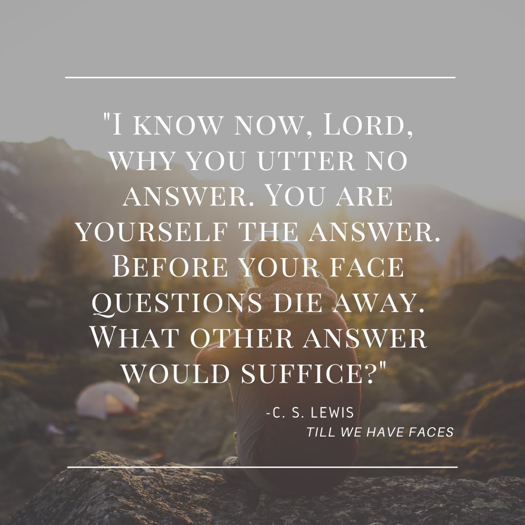 SigmaTauDeltaVU's tweet image. Today’s quotation comes from, Sigma Tau Delta member, Grace Biermann’s favorite book 𝑻𝒊𝒍𝒍 𝑾𝒆 𝑯𝒂𝒗𝒆 𝑭𝒂𝒄𝒆𝒔 by C. S. Lewis. 

#wordywednesday #sinceritytruthdesign