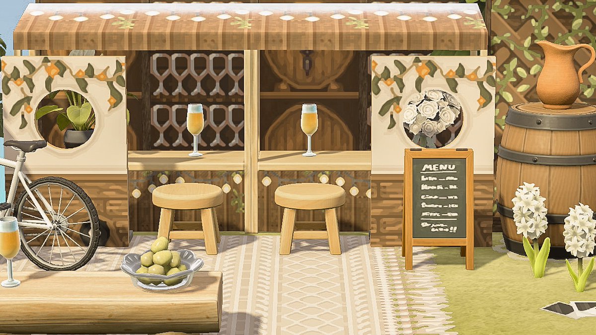 cupofsar's tweet photo. the bubbly bar 🥂
#ACNHDesign #acnh #AnimalCrossingNewHorizions https://t.co/L46uSVMSKQ