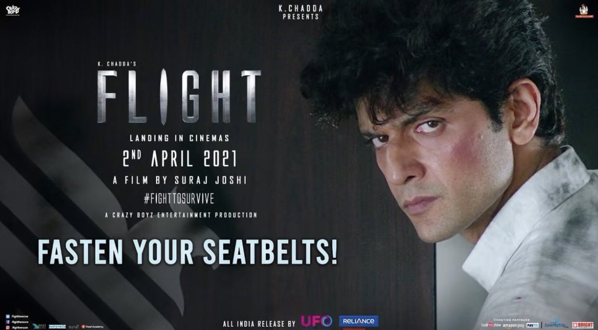 #Flight far exceeds expectations. An action thriller that moves at a relentless pace, it’s a concept film by #SurajJoshi with many twists &amp; turns that keep you at the edge of the seat. <a href="/imohitc/">Mohit Chadda</a> is fab as a man caught in a tense situation and still battling it with humour ⭐️⭐️⭐️⭐️