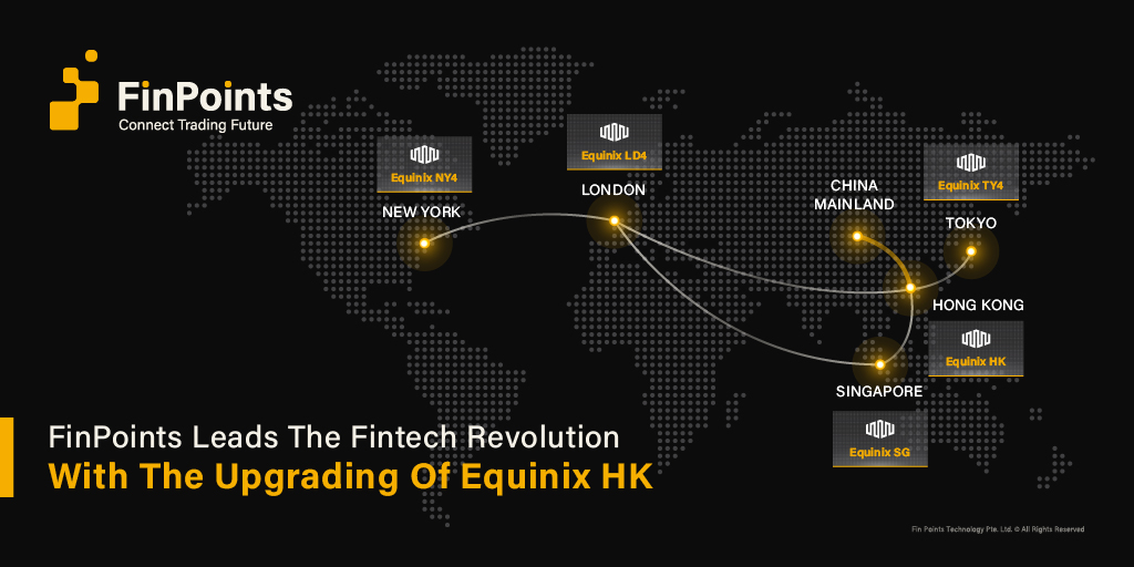 FinPoints's tweet photo. It is with great pride for FinPoints to share that the data center at Equinix HK recently received a complete upgrade. Find out how these improvements can benefit you. Read full article here:
https://t.co/0kBX9Cdj0I
#finpoints #fintech #equinixHK #datacenter #equinix #brokerage https://t.co/c1Ca4i1X0q