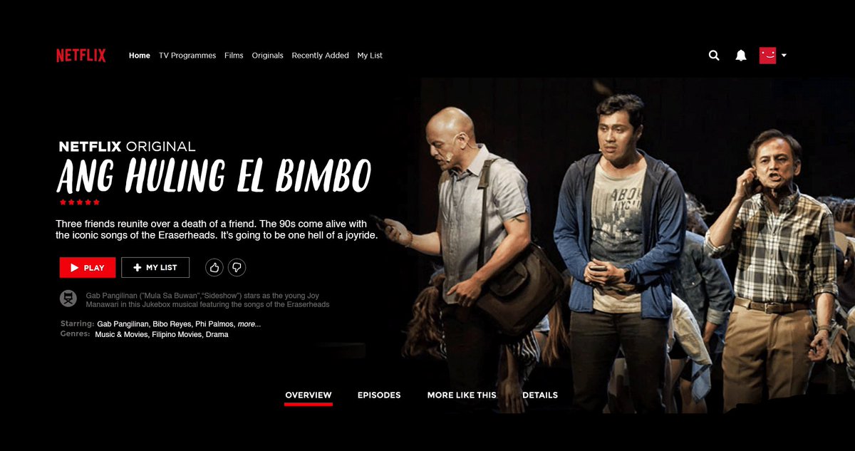 JUST IN: CONFIRMED! Four hit Filipino musicals are finally coming to Netflix Philippines next month! 🎭

Mula sa Buwan, Dekada ‘70, Rak of Aegis, and Ang Huling El Bimbo will be available for streaming starting May 1, 2021.

Tag your friends who are theater fans! 🎭