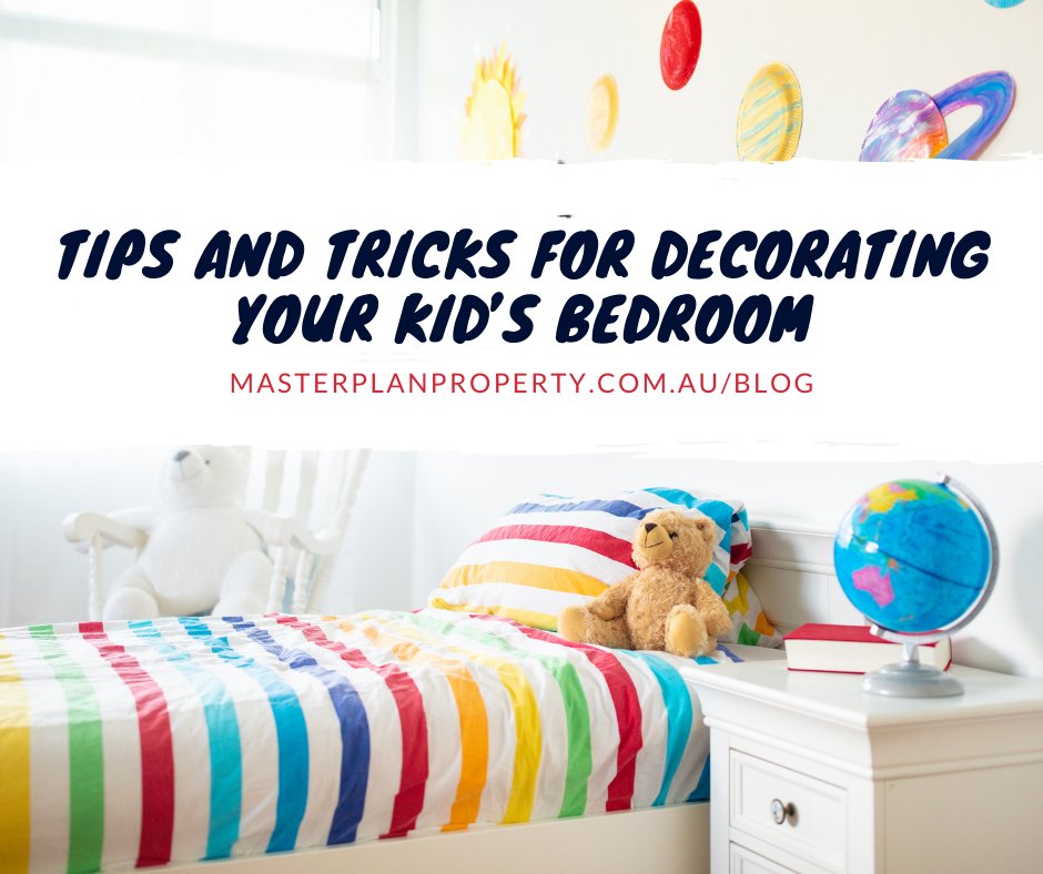 Masterplanproau's tweet photo. Creating a space for your kids to play and grow can &amp; should be a fun experience. The trick is to bring in a fresh, youthful energy to the #decor without ignoring the functionality. These #kidsroom #decoration tips will help you create a beautiful space.
https://t.co/5AnEAOya7d https://t.co/jmfKmUDDzo